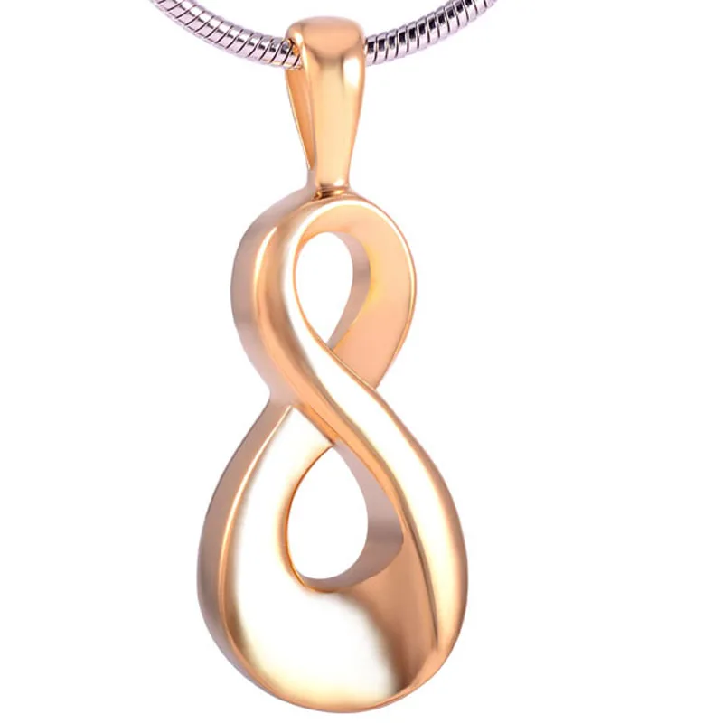 IJD8053 черный цвет мемориальная урна бесконечности ожерелье держит ясень-лю тебя