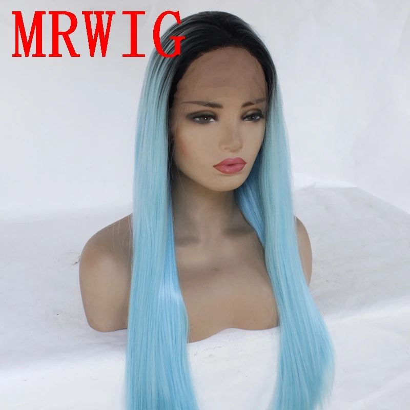 MRWIG 26in длинный прямой синтетический парик для женщин|Синтетические парики