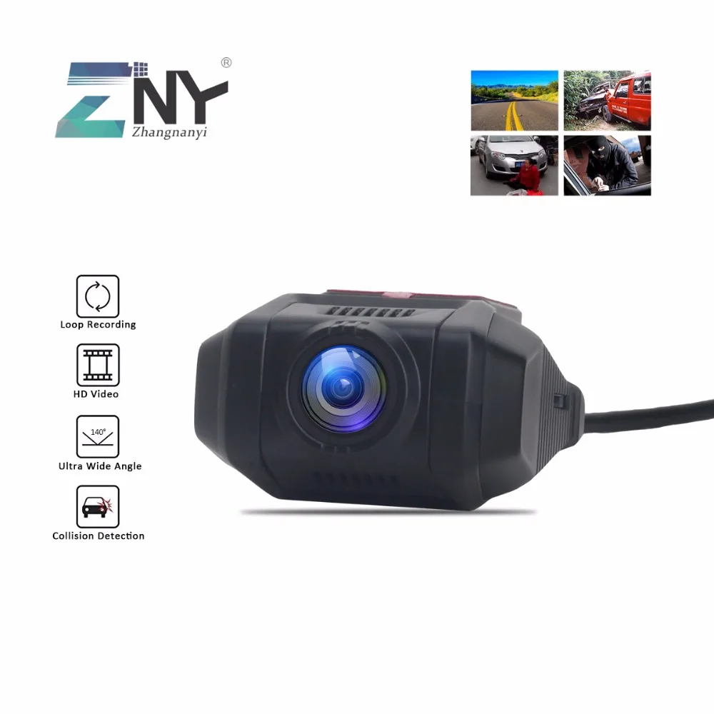 ZNY Автомобильный USB DVR фронтальная камера ночного видения цифровой