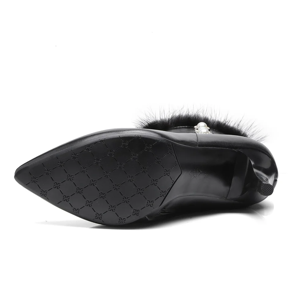 2018 г. Модные Женская обувь на осень зиму из натуральной коровьей кожи ботильоны