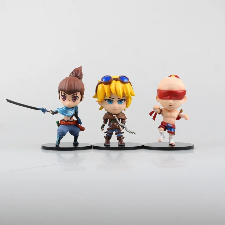 2015 хит продаж Approx11 см 3 шт./лот Cambiasso blind monk EZ Yinze Rui сеульская анимационная фигурка Настоящая модель фильма