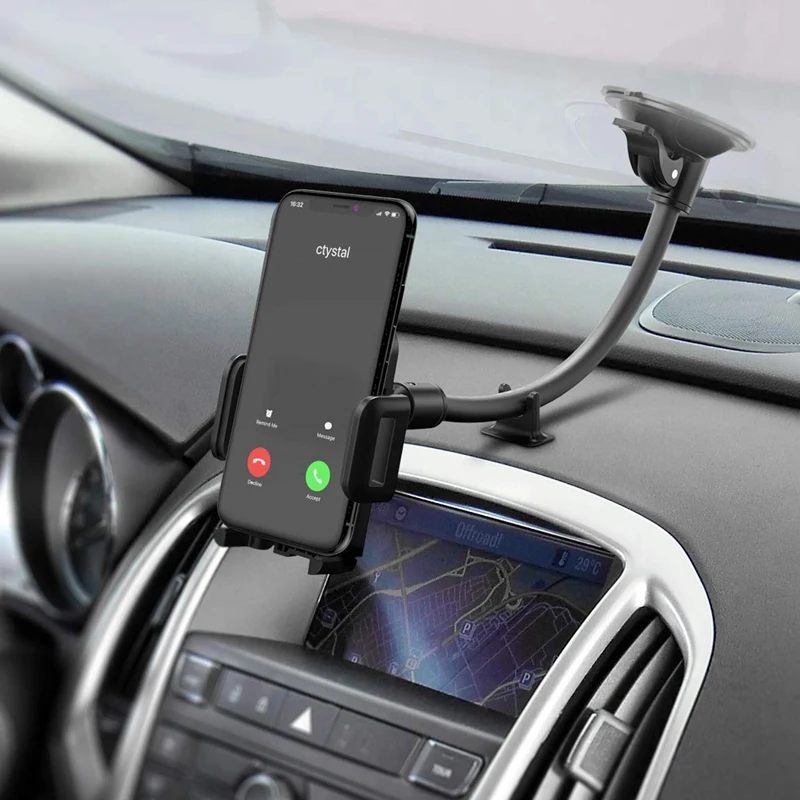 Держатель для мобильного телефона автомобиля Windshieldlong Arm Автомобильный держатель