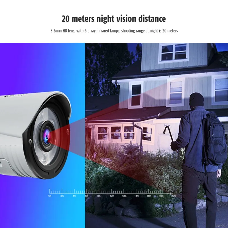 Wanscam K22 1080P WiFi ip-камера, уличная P2P CCTV, охранное наблюдение, 2.0MP инфракрасная IP66 водонепроницаемая камера, поддержка TF SD карты