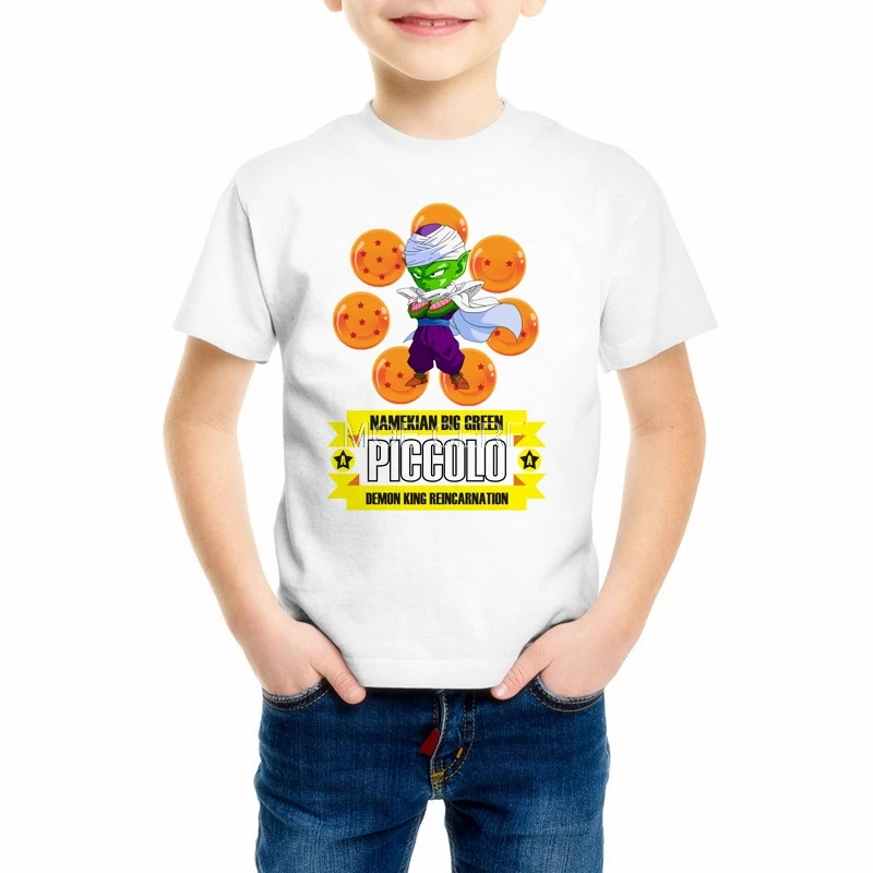 21 Футболки Vegeta аниме Гоку для сына, для мальчиков, девочек, детей, Camiseta Harajuku, футболка с принтом Dragon Ball топы, Z17-6 - Цвет: 21