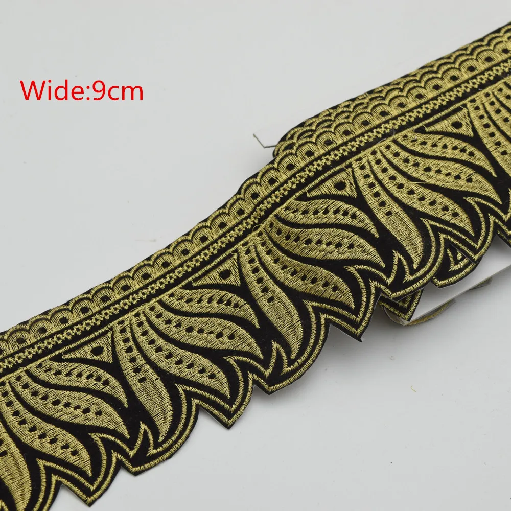 5 ярдов много видов бархатная черно белая африканская вышивка кружевная отделка