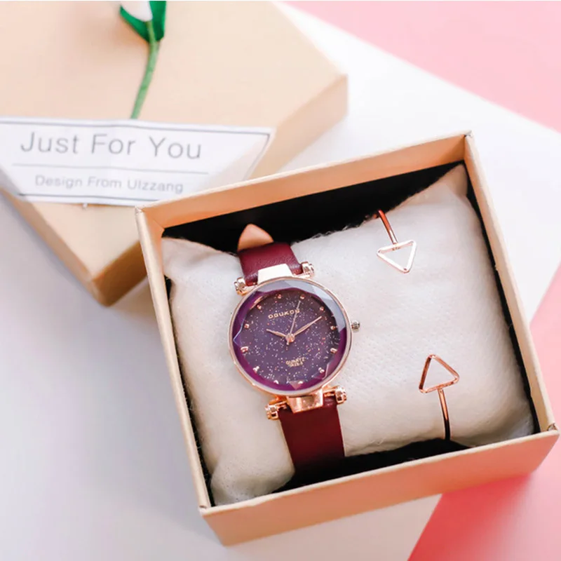 Женские наручные часы Звездное небо роскошная Магнитная Геометрическая