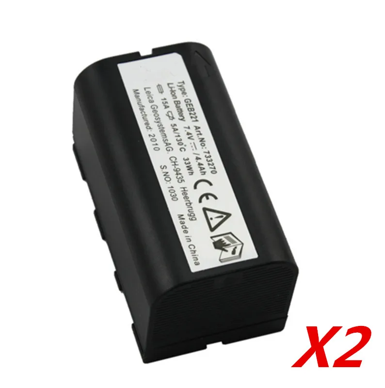 2 шт./лот Новый GEB221 Аккумулятор для TS02 TS06 TS09 TPS1200 общая станция и GPS|battery for|battery battery