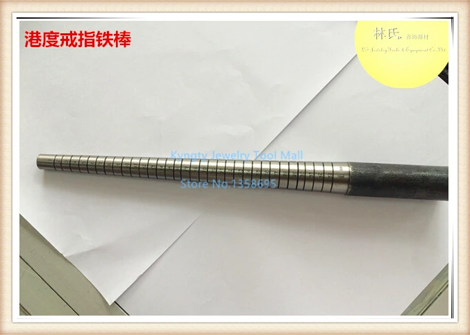 

Free Shipping Stainless Steel Ring Mandrel Finger Ring Size No.: 0-13 US Size Ring Size Measuring Stick