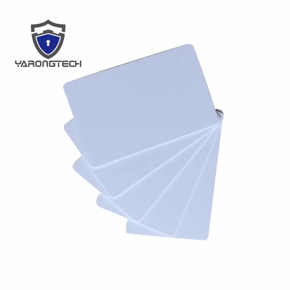 10 шт./лот 13,56 МГц iso 14443a пластик пустой белый rfid 1 k ключ-карта от гостиничного номера