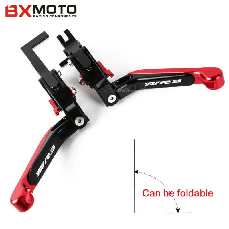 

For Yamaha YZF R3 YZF-R3 2014 2015 2016 2017 Motorbike CNC Adjustable Foldable Extendable Brakes Clutch Levers Accessories