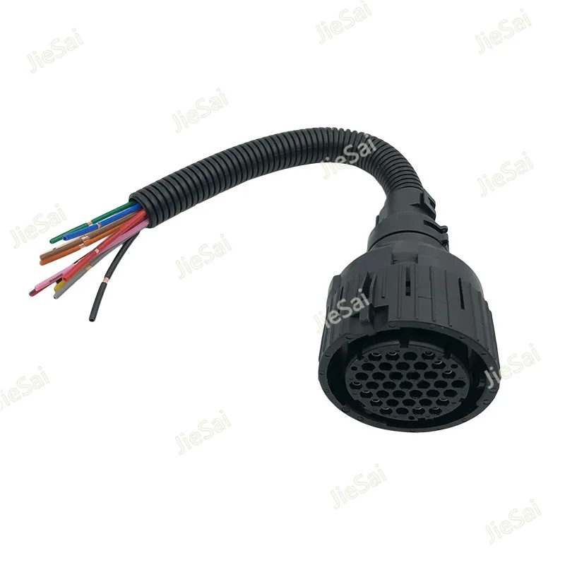 

12 Wires Urea Pump Plug Automotive Truck Cable Connector For Yuchai