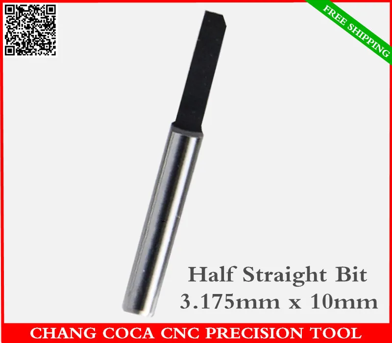 3 175 мм * 10 бесплатная доставка ЧПУ гравировальный станок твердосплавная концевая