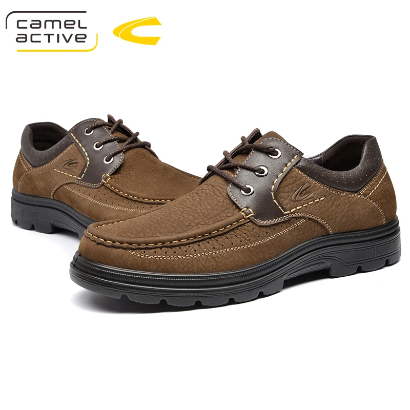 Camel Active/Новинка Мужская походная обувь Уличная из натуральной кожи