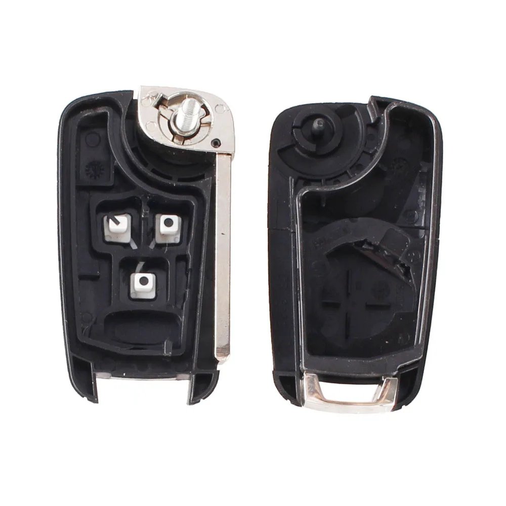 KEYYOU для OPEL VAUXHALL Insignia Astra Zafira Chevrolet Cruze Buick 3 кнопки откидной складной пульт