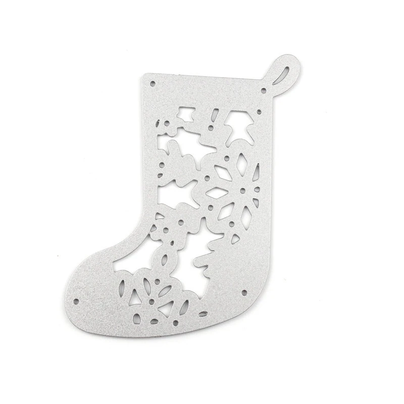 SP Рождественские носки резки металла умирает для Скрапбукинг практике руки на DIY