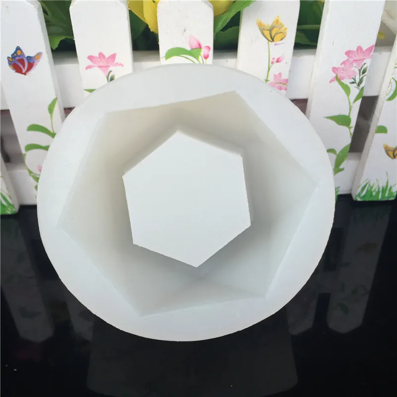 Силиконовые бетонные НОВЫЕ геометрические 3D ваза ручной работы формы для