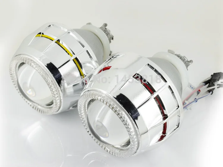 2 шт. 8 &quotдюймов HID Bi Double фара Объектив Проектора Комплект lenses12v 24 В для H1 H3 H7 H11 9005 9006