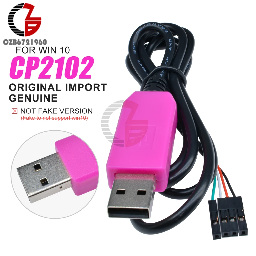 Фото Оригинальный 1 м CP2102 USB к TTL последовательный кабель СКАЧАТЬ консоль отладки Оригинальный 1 м CP2102 USB к TTL последовательный кабель СКАЧАТЬ консоль отладки
