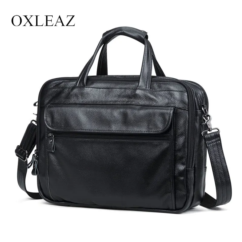 OXLEAZ брендовые 15 &quotмужские деловые сумки мужской портфель для ноутбука мужская