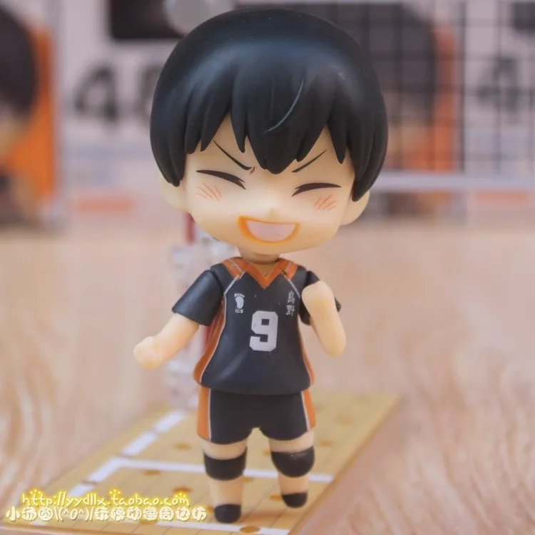 2 шт Хорошая улыбка Nendoroid 489+ 461 Спорт Волейбол комикс Аниме Haikyuu! Tobio Kageyama Shoyo Hinata фигурка