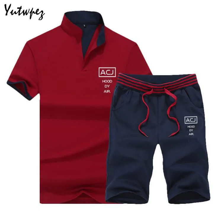 Комплект спортивных костюмов для мужчин брендовый спортивный костюм фитнеса