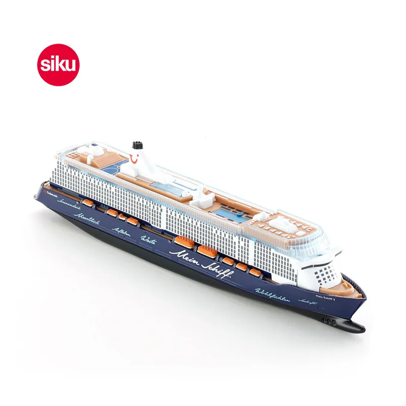 SIKU 1724 игрушки/литья под давлением модель/1:1400 весы/Mein Schiff 3 Круиз гражданский корабль/для детей фестиваль подарок/образовательной коллекции