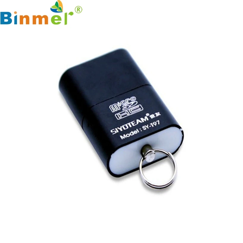 Binmer считыватели sim карт 1 высокоскоростной USB 2 0 Micro SD TF T Flash памяти кард ридер