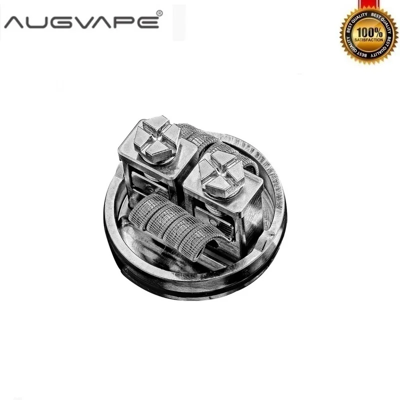 Оригинальный атомайзер Augvape OCCULA RDA 5 мл 24 мм одна двойная катушка перестраиваемая