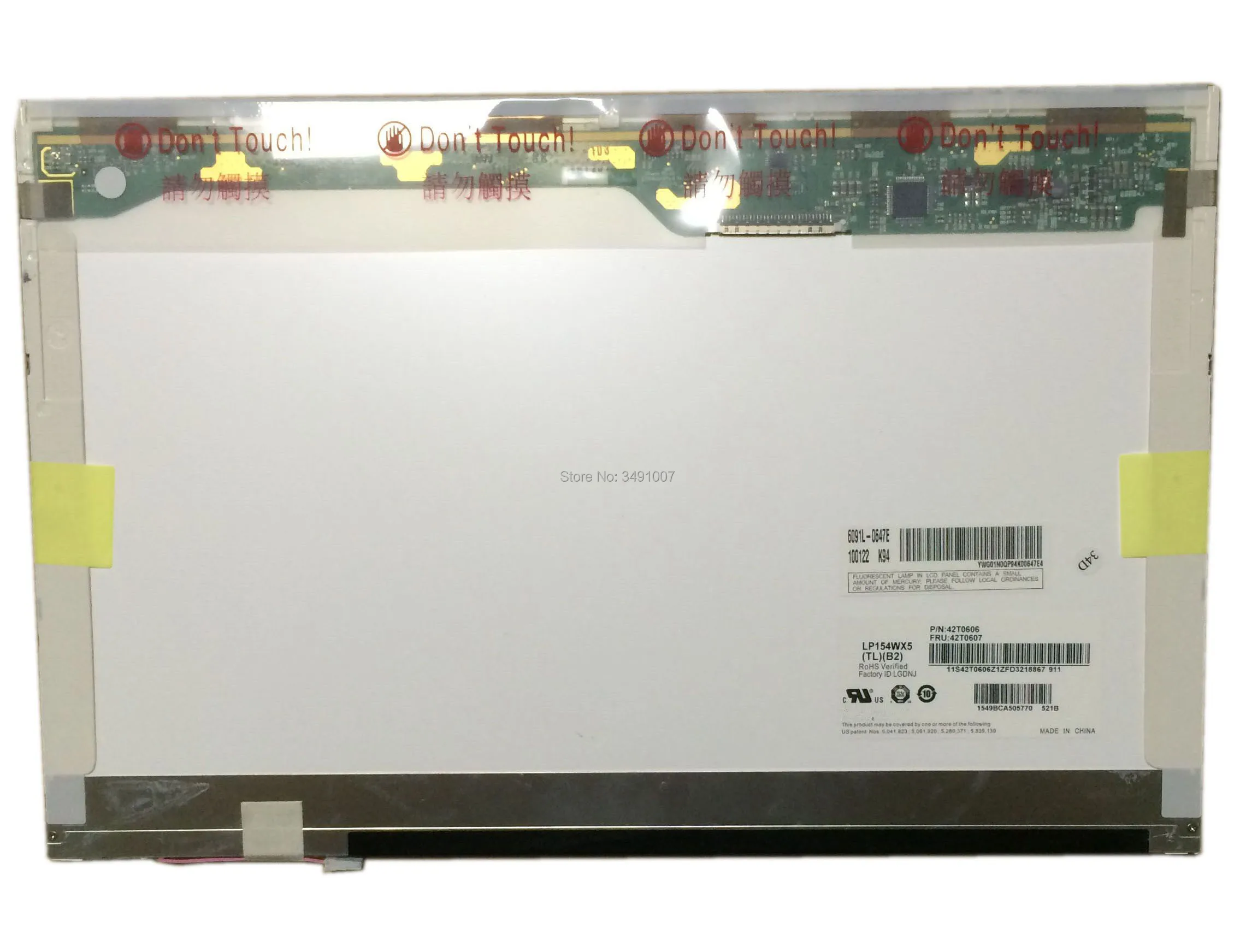Lalawin LP154WX5 TLB2 подходит LTN154AT01 LTN154AT07 LTN154W1-L01 LP154WX4 LP154WX5 B154EW02 N154I5-L02 LP154W01 LTN154AT02