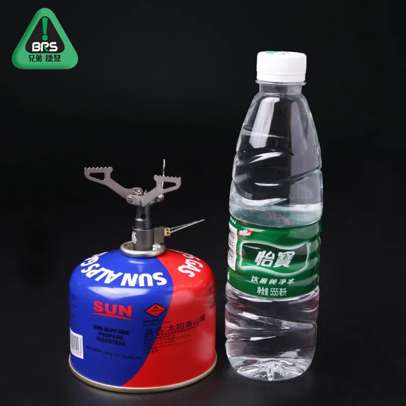 Туристическая Складная титановая газовая плита сверхлегкая портативная 25 г для