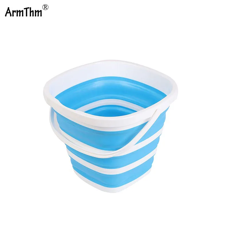 10 л Силиконовое ведро для пешего туризма/рыбалки/складное кубическое мойки