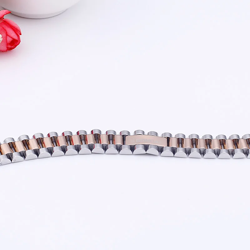 

Kalen New Health Chain Bracelets For Women Fashion Gold & Color Stainless Steel Fold Over Clasp Link Bracelets Women Jewelry