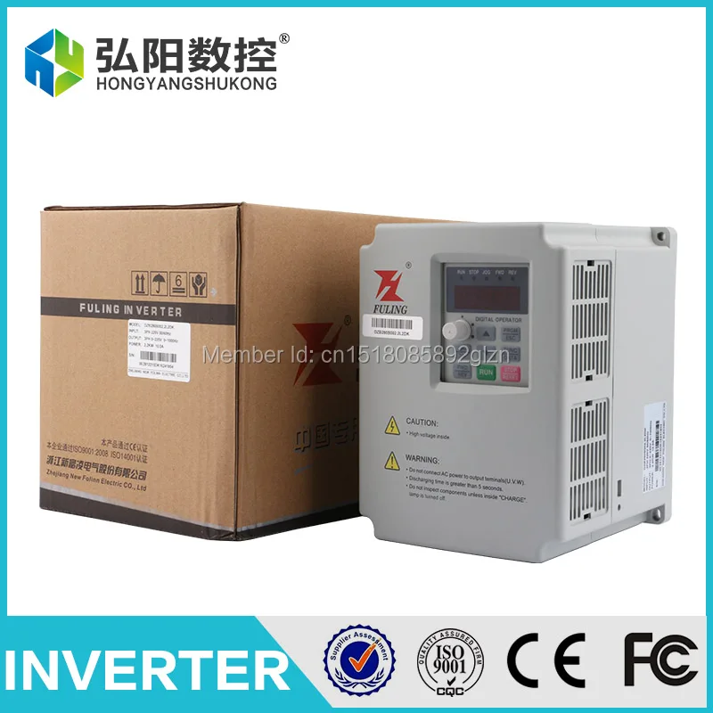 Преобразователь частоты VFD 220 В кВт преобразователь для шпиндельного