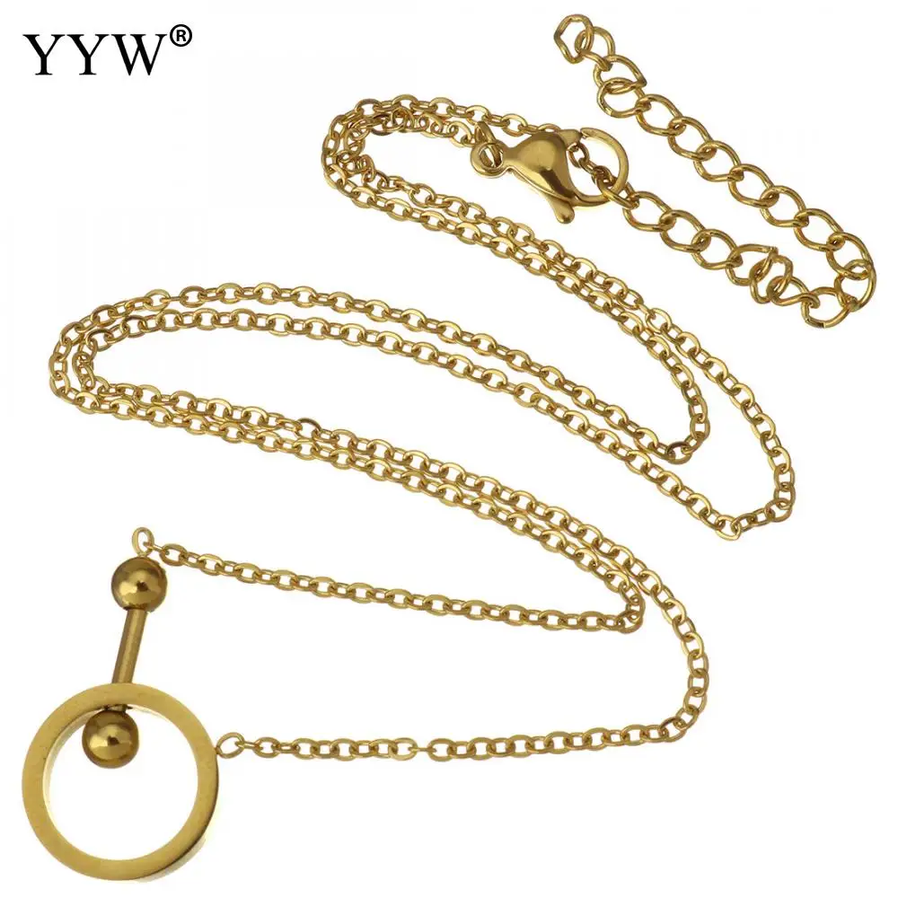 2018 модное винтажное минимальное изящное круглое ожерелье для женщин из