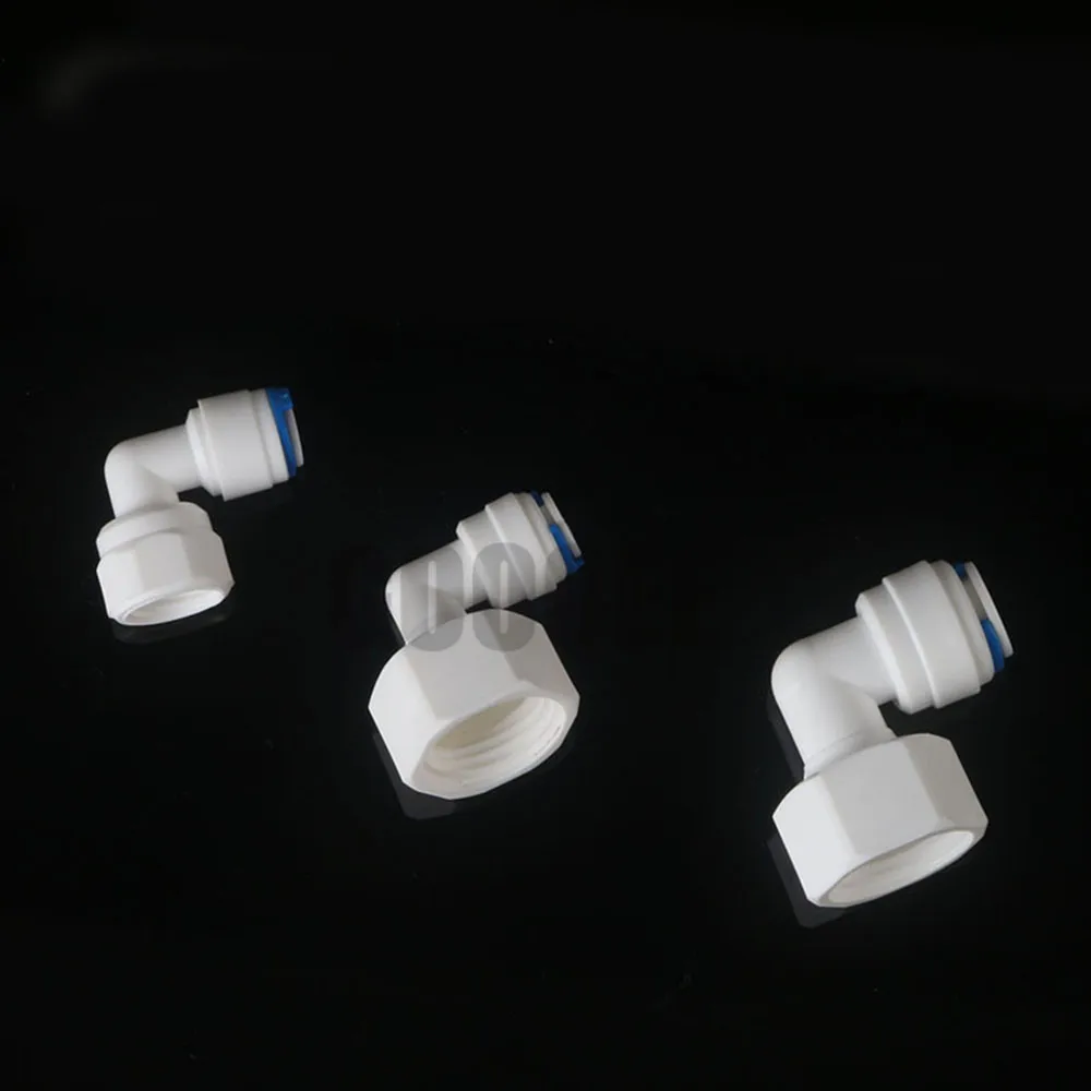 RO фитинг для воды налокотник 1/4 &quot3/8&quot OD шланг &quot1/2&quot 1/8 &quotBSP пластиковая труба