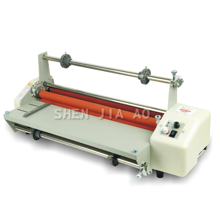 12th 8460T A2+ Laminator Hot Roll Laminating Machine 110V Double Side Roll Laminating Machine 4 rollers