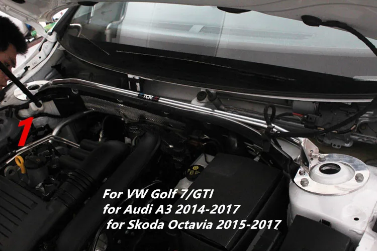 Для VW Golf 7/GTI для Audi A3 для Skoda Octavia- стойка для подвески система подвески Натяжная штанга для стайлинга автомобилей
