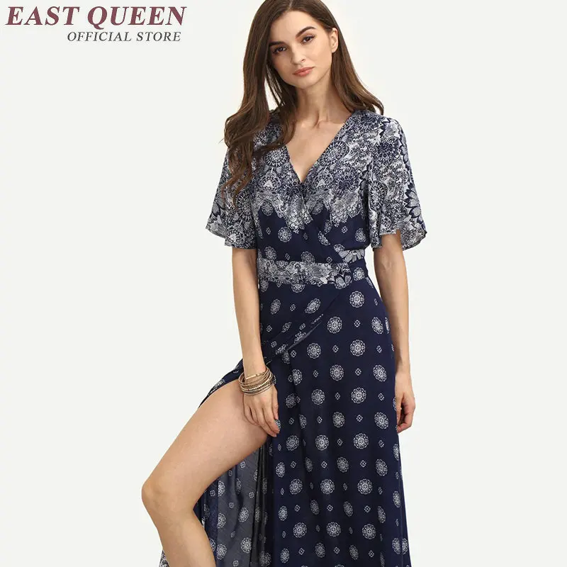 Женское платье в стиле хиппи Пляжное Платье бохо модель KK1367 на лето 2018|women dress|boho