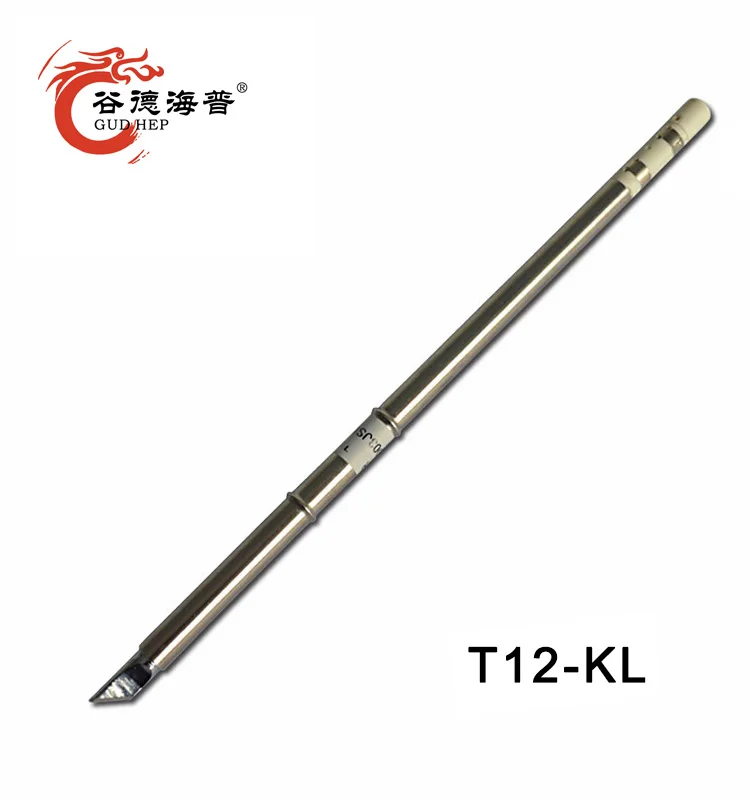 

Gudhep T12-KL Replace Soldering Iron Tips for Hakko FX950 FX951 FM203 Soldering Rework Station FM2028 Iron Handle