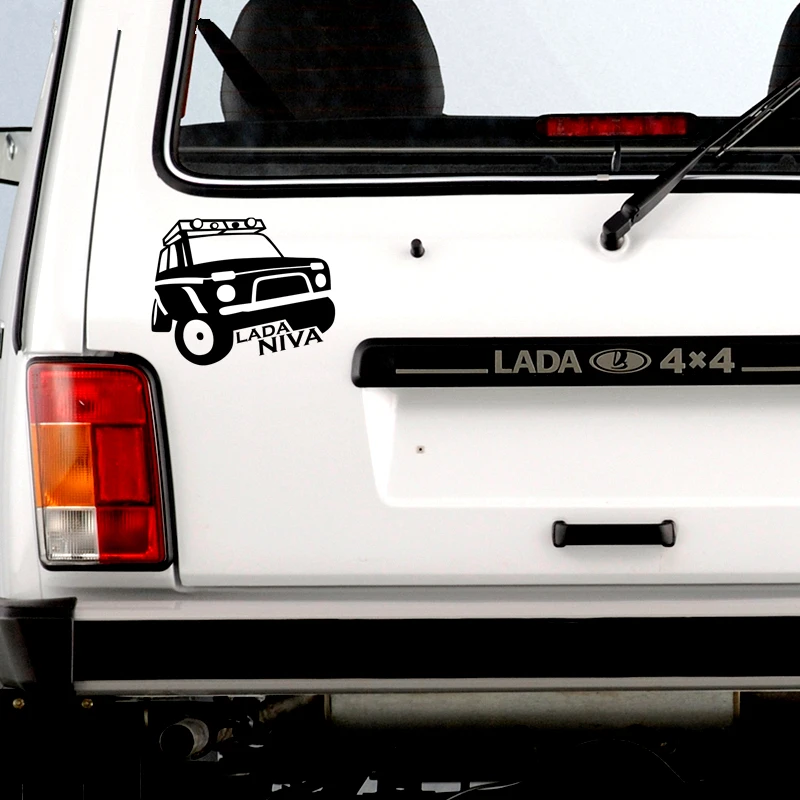 CS 1210# наклейки на авто LADA NIVA водонепроницаемые машину наклейка для автонаклейка