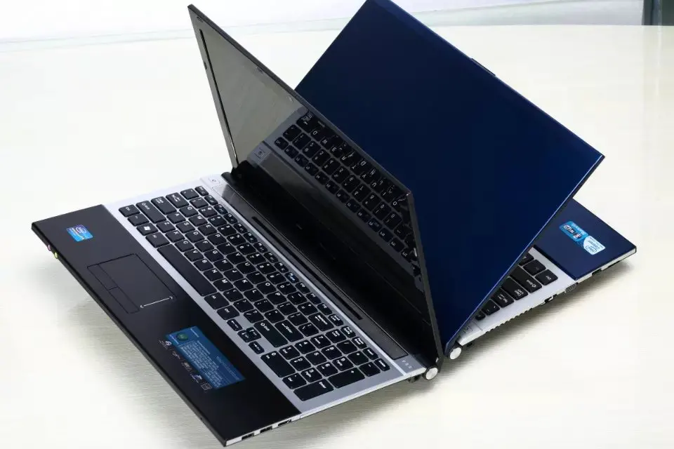8G ram+ 120G SSD+ HDD 320G Intel Core i7 cpu ноутбуки с разрешением 15," 1920x1080P HD Windows 7/10 ноутбук с DVD-RW для офиса и дома