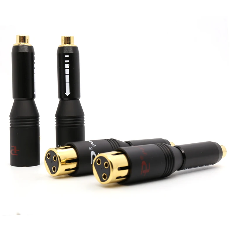 2 шт. позолоченные переходники гнезда 24 к|connectors xlr|connector femaleconnector rca |