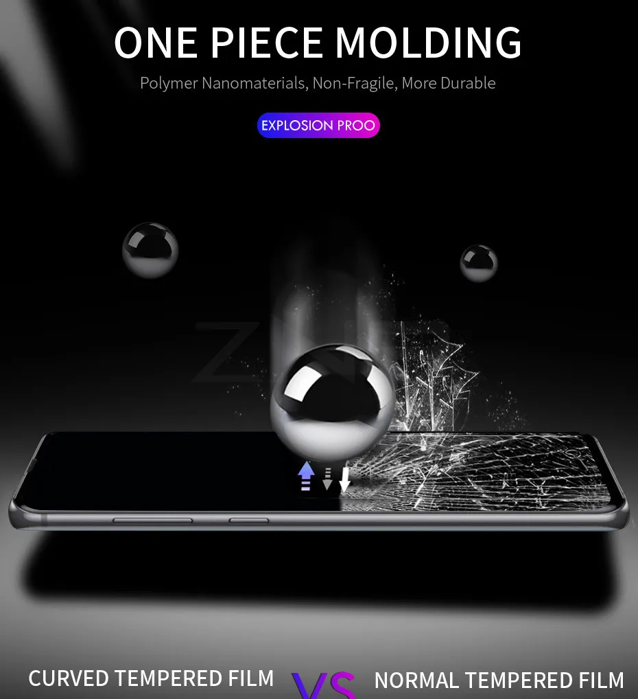 ZNP 2 шт защитное закаленное стекло для samsung A3 A5 A7 полноэкранная пленка для Galaxy A6 A8 Plus A5 стеклянная пленка