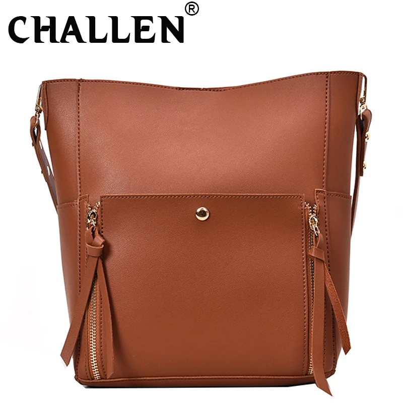 Сумка женская в Корейском стиле сумка-мешок на плечо вместительный мессенджер