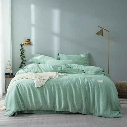 bedding set 4 Бохо Тенсел шелк мягчайший пододеяльник постельный комплект подушка shams queen Комплект постельного белья королевского размера простыня дышащая летняя - Цвет: bedding set 4