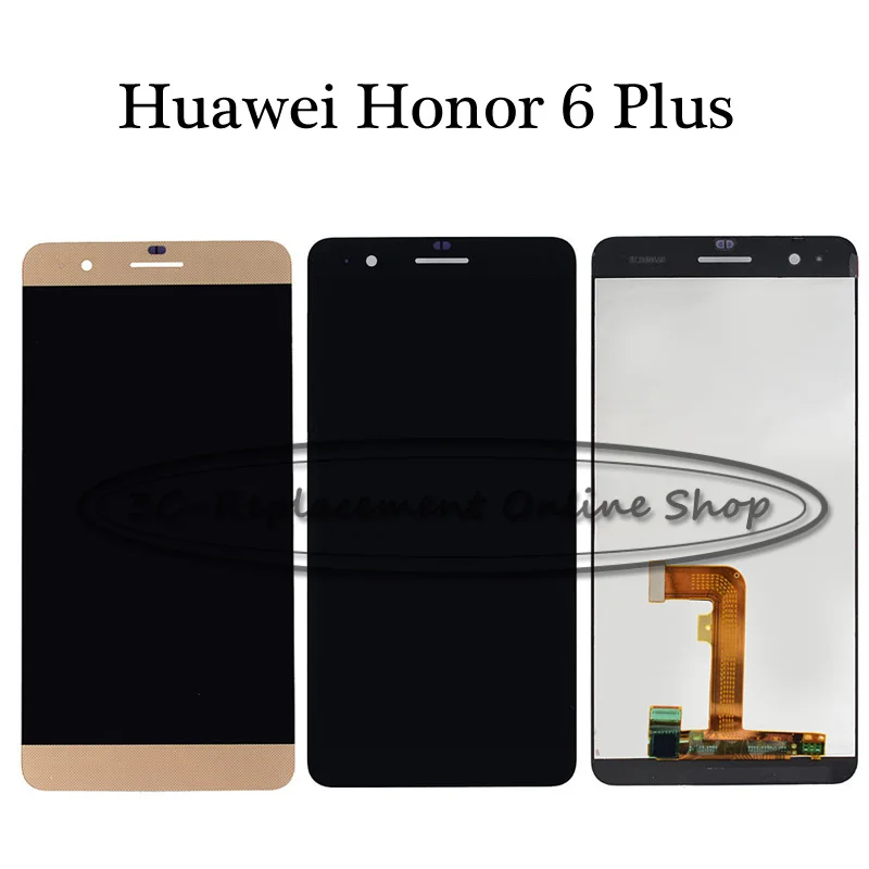 Белый/золотистый/черный для Huawei Honor 6 Plus PE TL10 UL00 TL00M CL00 TL20 ЖК дисплей + цифровой