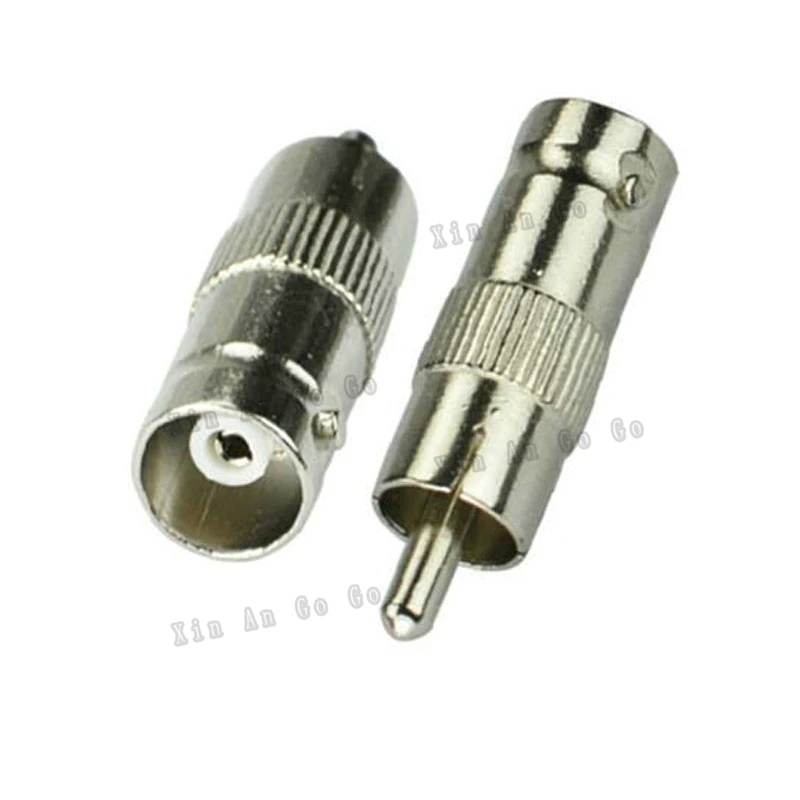 RF коаксиальный адаптер BNC к RCA TV Разъем мама штекер Быстрая доставка|bnc connector|bnc f