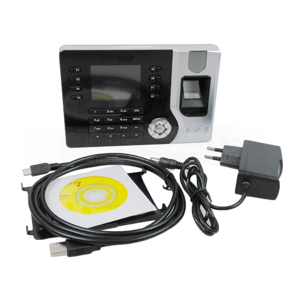 

DIYSECUR 2.4 inch TFT Color Screen Fingerprint And ID Card Attendance Time Clock For Track Employee Time + Tcp/ip