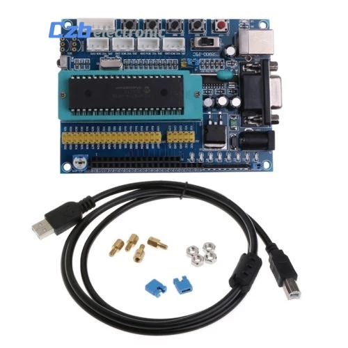 USB пик развитию PIC16F877A 12 В DC JTAG Минимальная Системы микроконтроллер модуль MAX3232 ISP IO