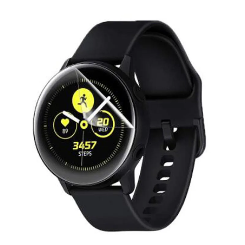 2 шт Анти-шок мягкая ТПУ Ультра прозрачная защитная пленка для Samsung Galaxy Watch Active